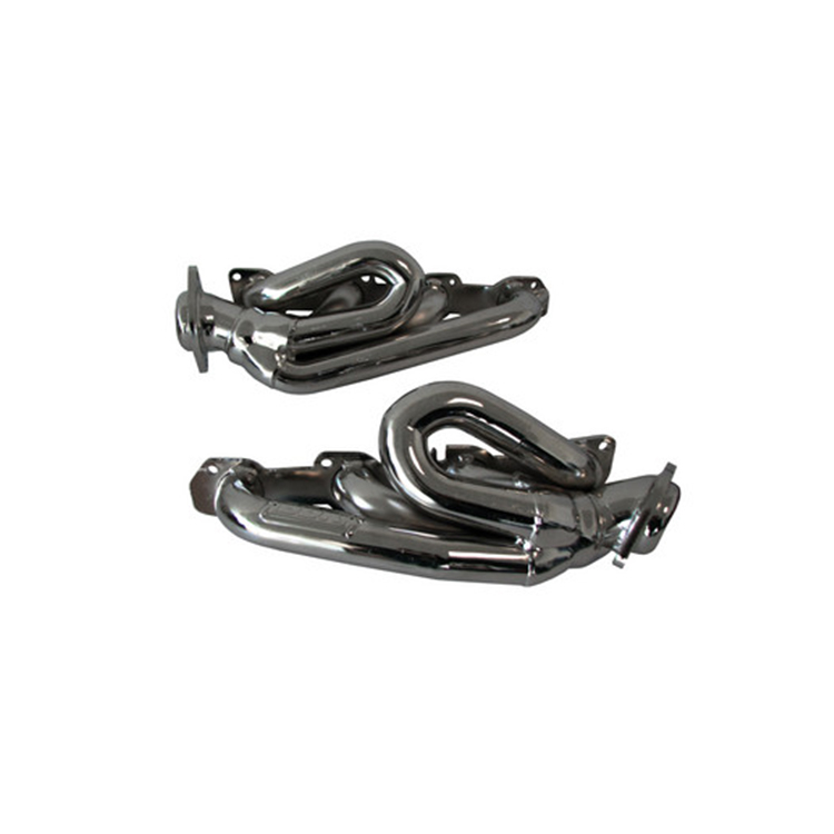 Dodge Ram 2009-2014 5.7L Коротышка из нержавеющей стали 330 с зеркальной полировкой Выхлопной коллектор