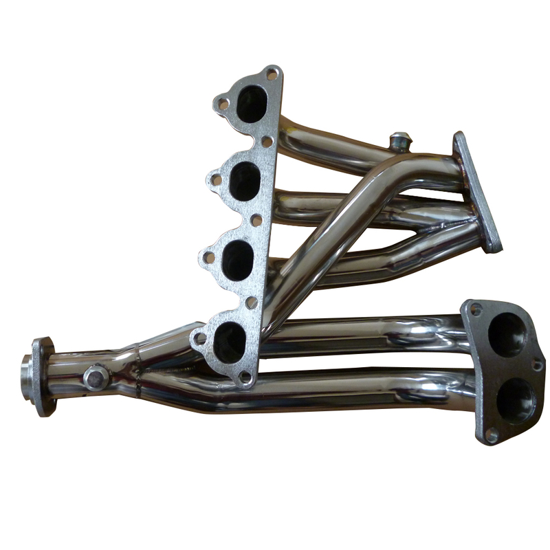 Honda 88-00 Civic D16 EX LX DX CX VX HX Нержавеющая сталь 359 с зеркальной полировкой Выпускной коллектор